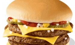 Тройной Чизбургер в Макдональдс